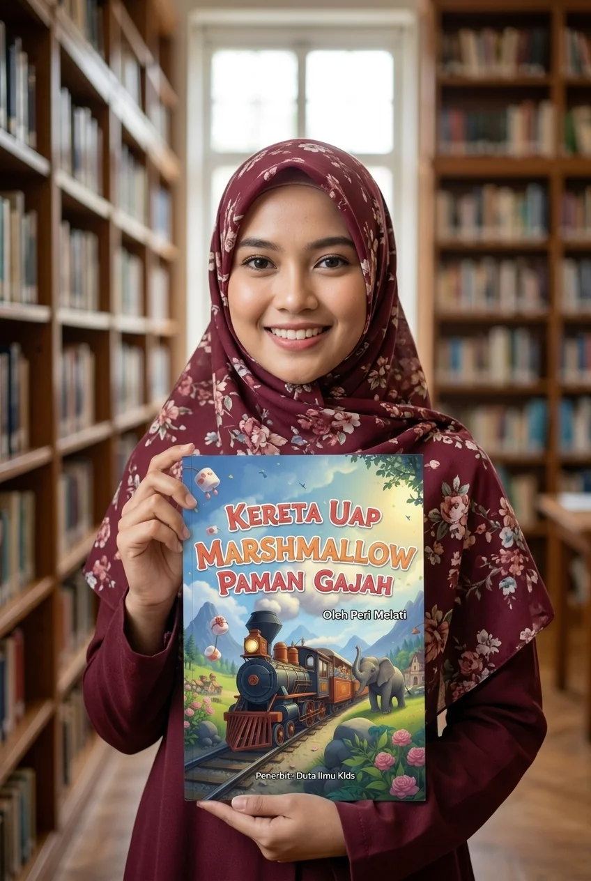 KERETA UAP MARSHMALLOW PAMAN GAJAH- Perjalanan Menuju Pulau Cokelat dan Hujan Donat Warna-Warni preview 5