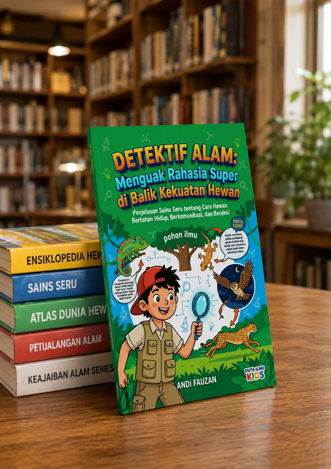 DETEKTIF ALAM: MENGUAK RAHASIA SUPER DI BALIK KEKUATAN HEWAN - Penjelasan Sains Seru tentang Cara Hewan Bertahan Hidup, Berkomunikasi, dan Beraksi preview 2