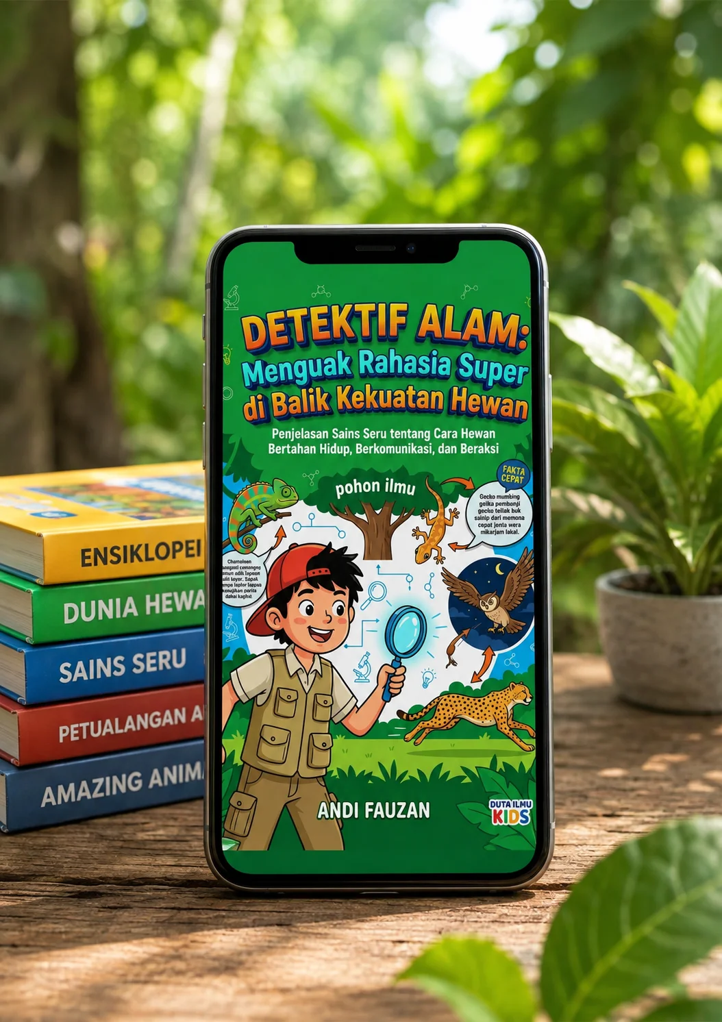DETEKTIF ALAM: MENGUAK RAHASIA SUPER DI BALIK KEKUATAN HEWAN - Penjelasan Sains Seru tentang Cara Hewan Bertahan Hidup, Berkomunikasi, dan Beraksi preview 4