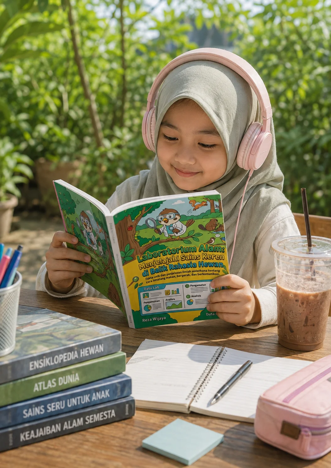 LABORATORIUM ALAM: MENJELAJAHI SAINS KEREN DI BALIK RAHASIA HEWAN - Fakta unik dan penjelasan ilmiah sederhana tentang cara binatang makan, bergerak, dan berkomunikasi preview 4