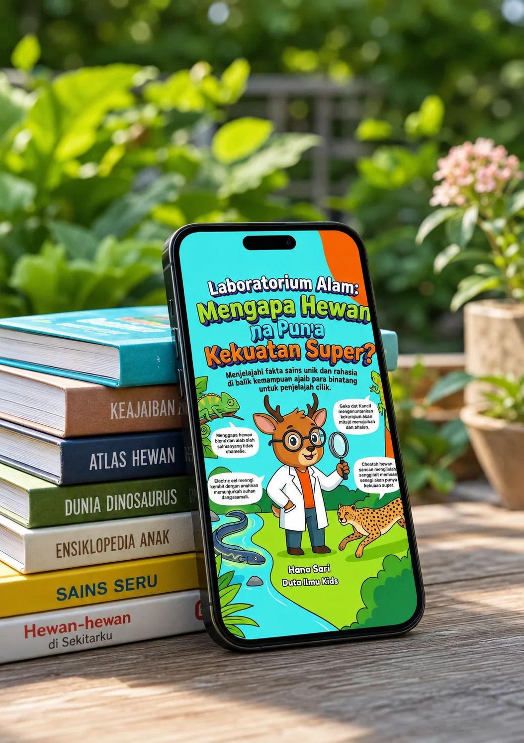 LABORATORIUM ALAM: MENGAPA HEWAN PUNYA KEKUATAN SUPER? - Menjelajahi fakta sains unik dan rahasia di balik kemampuan ajaib para binatang untuk penjelajah cilik preview 3