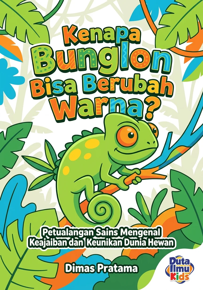 KENAPA BUNGLON BISA BERUBAH WARNA? - Petualangan Sains Mengenal Keajaiban dan Keunikan Dunia Hewan