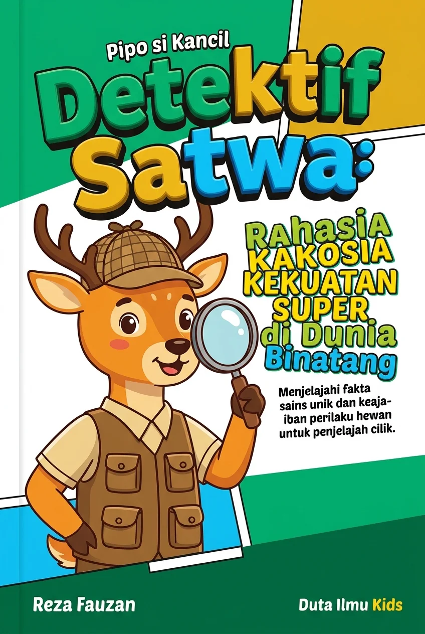 DETEKTIF SATWA: RAHASIA KEKUATAN SUPER DI DUNIA BINATANG - Menjelajahi fakta sains unik dan keajaiban perilaku hewan untuk penjelajah cilik