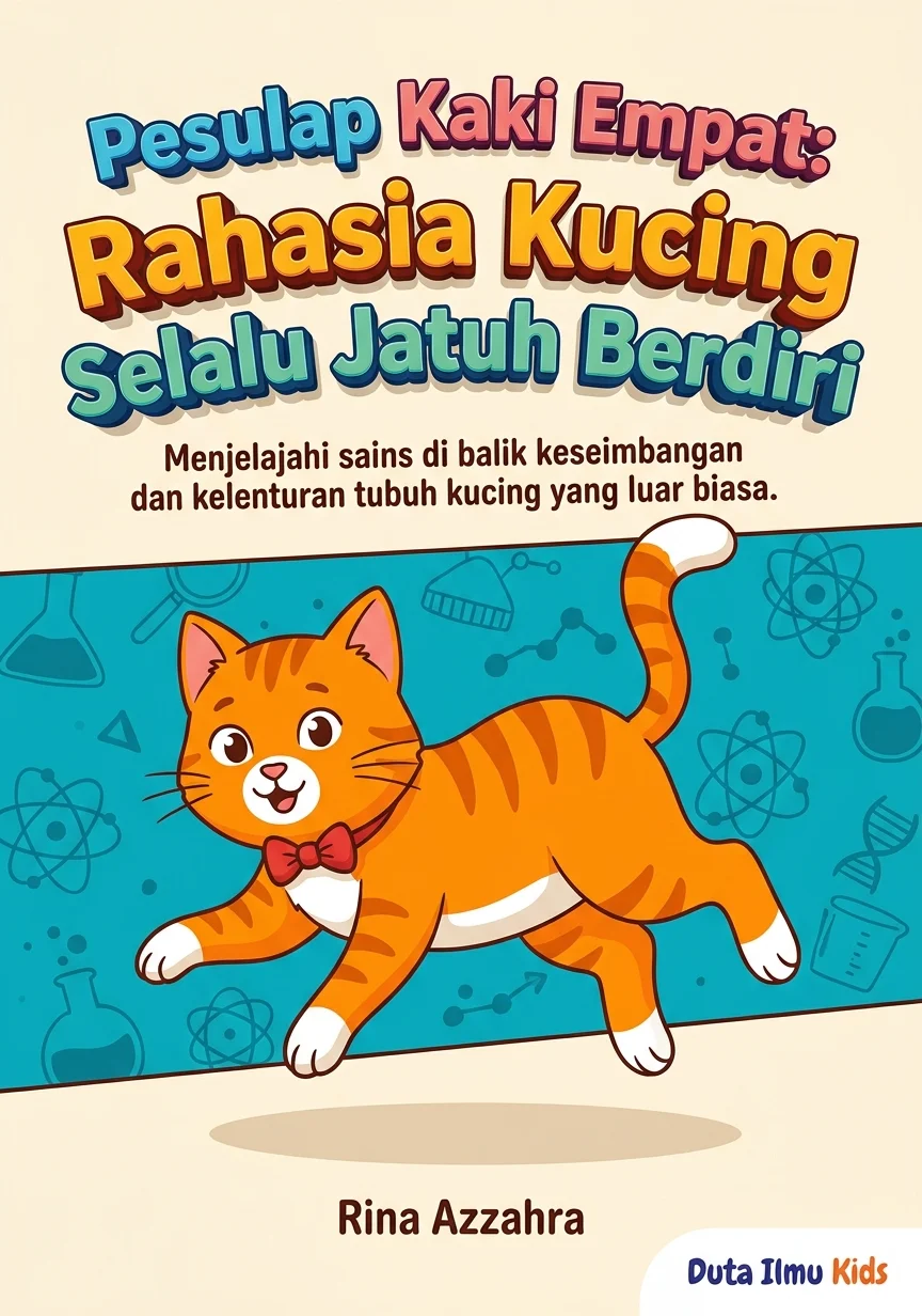 PESULAP KAKI EMPAT: RAHASIA KUCING SELALU JATUH BERDIRI - Menjelajahi sains di balik keseimbangan dan kelenturan tubuh kucing yang luar biasa