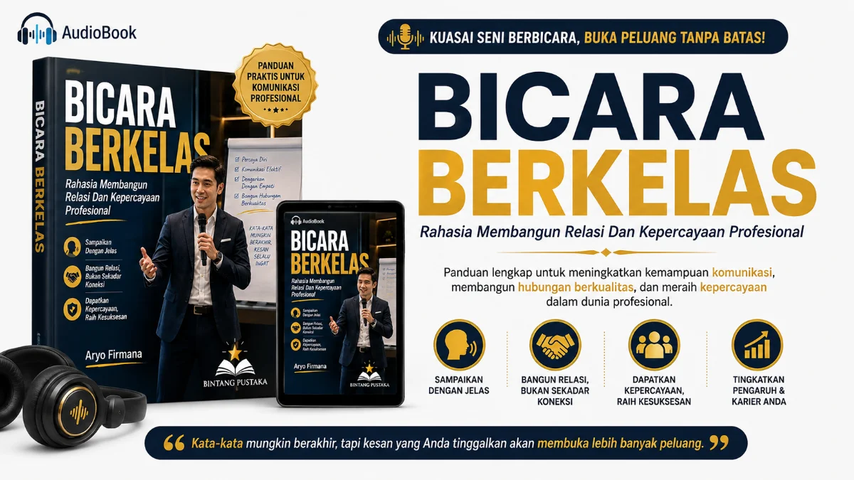 BICARA BERKELAS: RAHASIA MEMBANGUN RELASI DAN KEPERCAYAAN PROFESIONAL