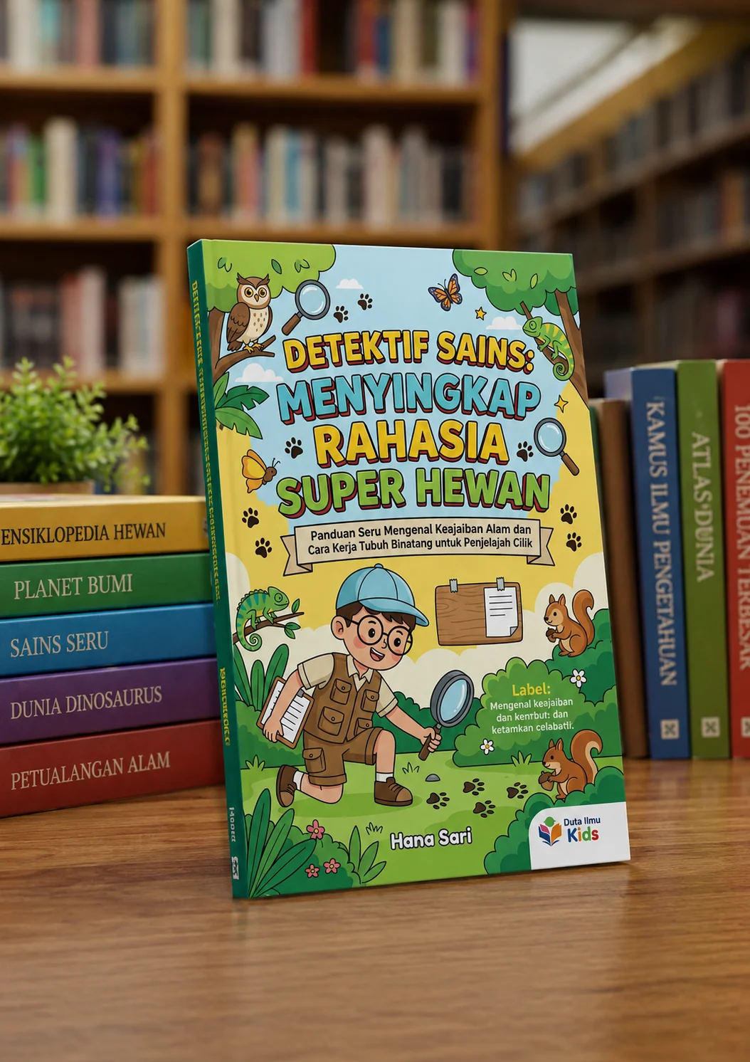 DETEKTIF SAINS: MENYINGKAP RAHASIA SUPER HEWAN - Panduan Seru Mengenal Keajaiban Alam dan Cara Kerja Tubuh Binatang untuk Penjelajah Cilik preview 3