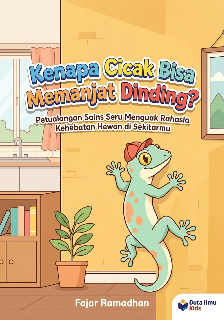 KENAPA CICAK BISA MEMANJAT DINDING? - Petualangan Sains Seru Menguak Rahasia Kehebatan Hewan di Sekitarmu