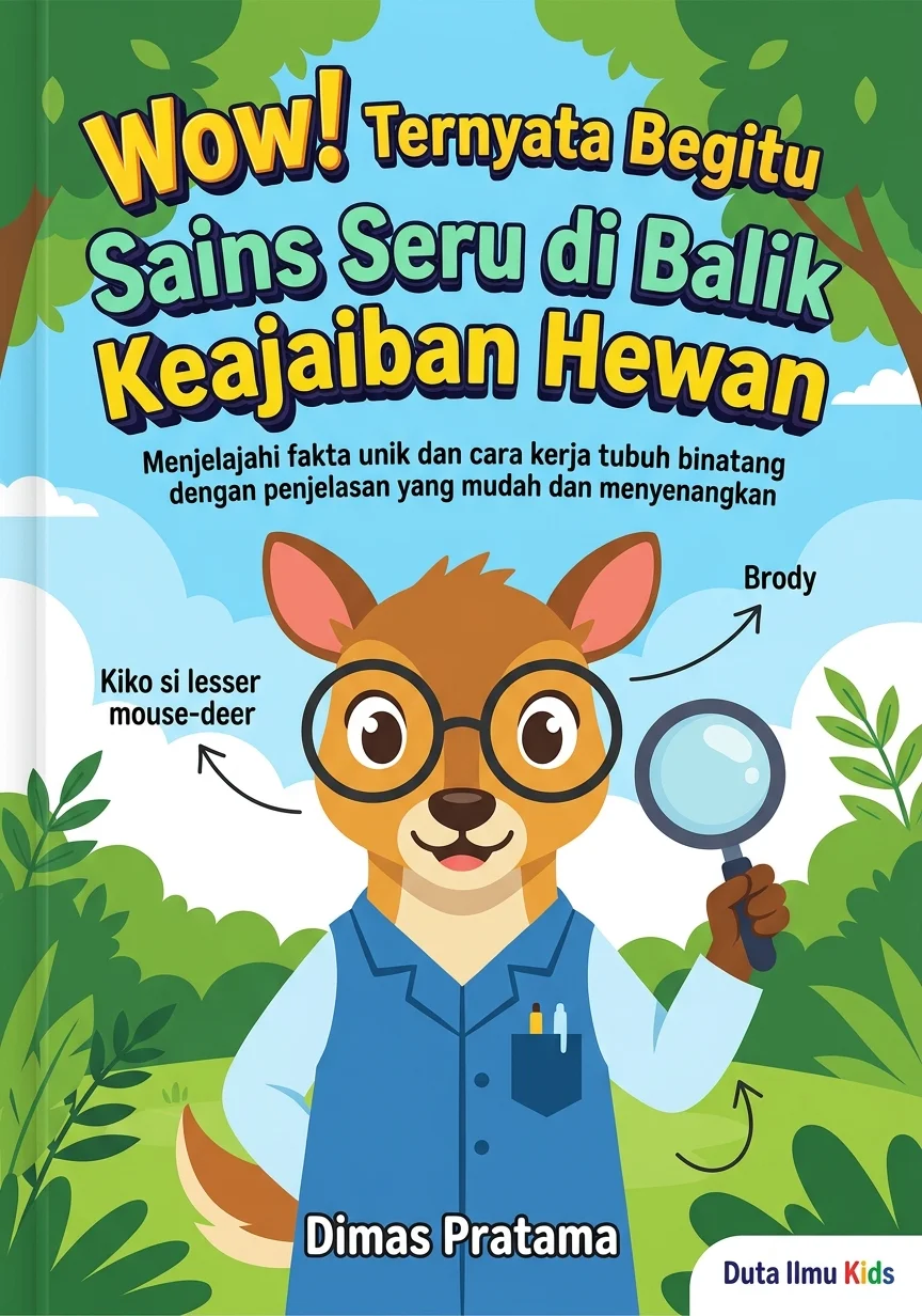 WOW! TERNYATA BEGITU: SAINS SERU DI BALIK KEAJAIBAN HEWAN - Menjelajahi fakta unik dan cara kerja tubuh binatang dengan penjelasan yang mudah dan menyenangkan