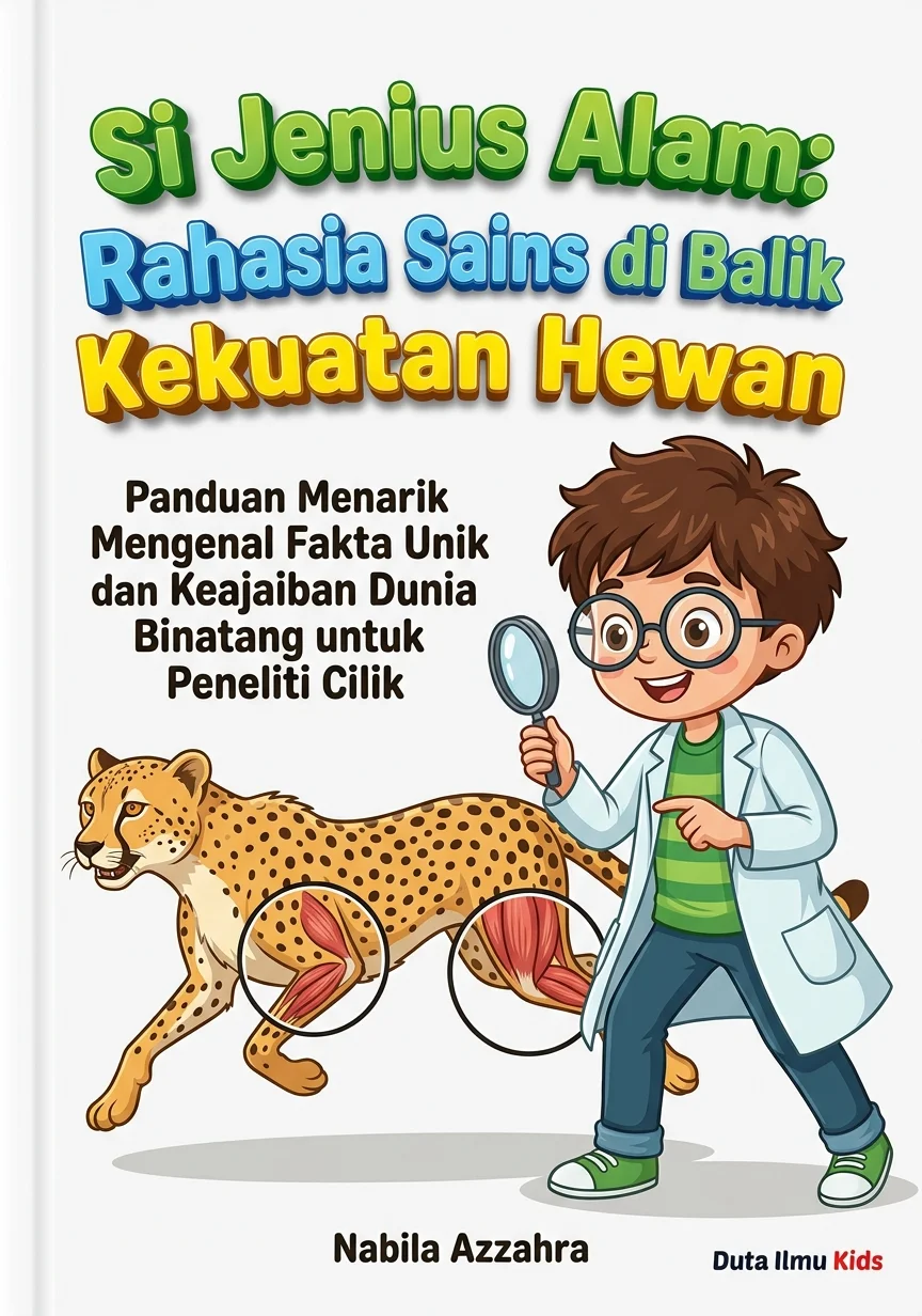 SI JENIUS ALAM: RAHASIA SAINS DI BALIK KEKUATAN HEWAN - Panduan Menarik Mengenal Fakta Unik dan Keajaiban Dunia Binatang untuk Peneliti Cilik