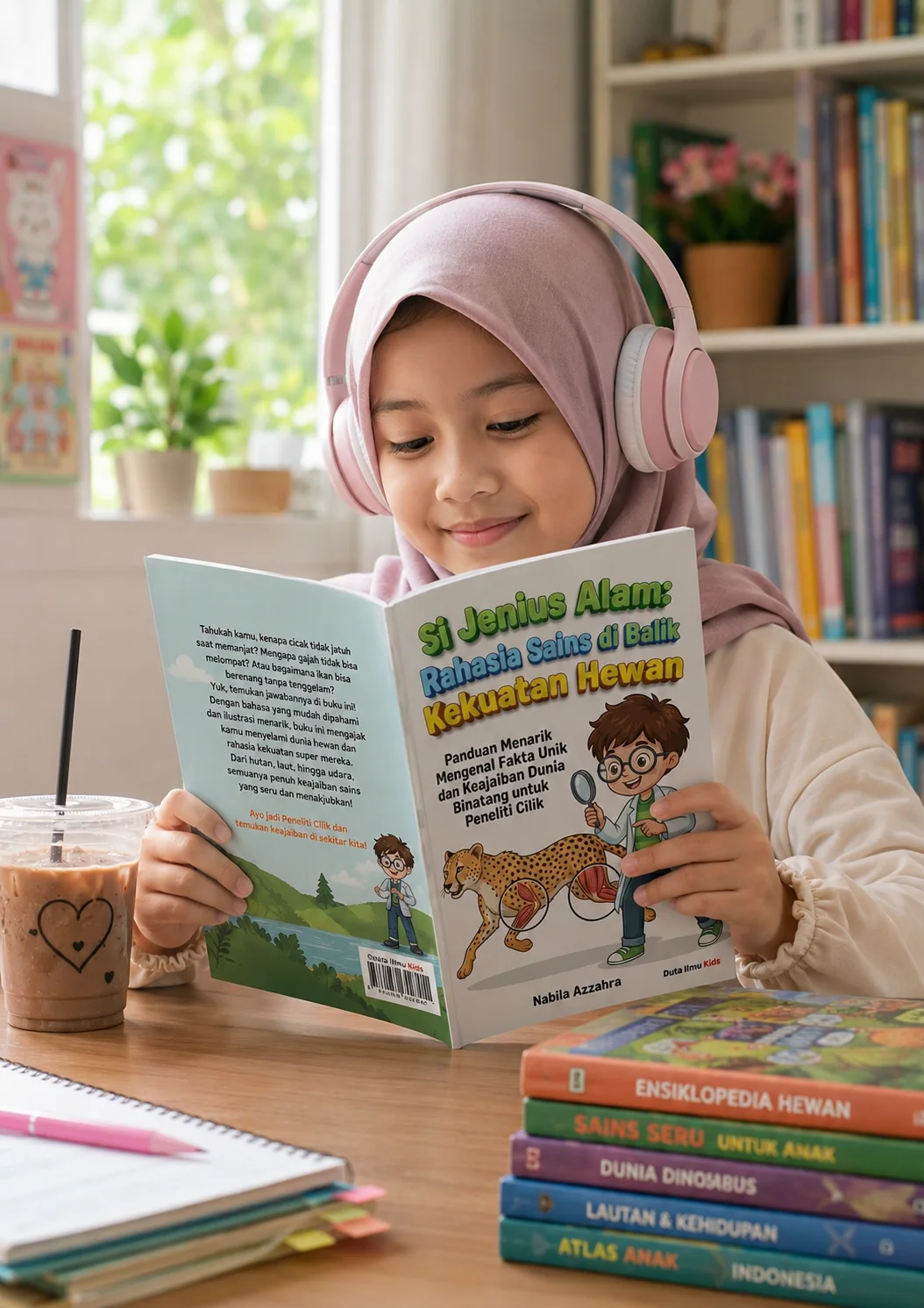 SI JENIUS ALAM: RAHASIA SAINS DI BALIK KEKUATAN HEWAN - Panduan Menarik Mengenal Fakta Unik dan Keajaiban Dunia Binatang untuk Peneliti Cilik preview 4