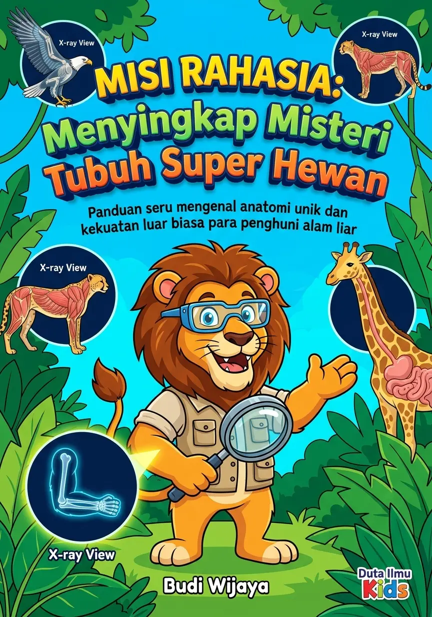 MISI RAHASIA: MENYINGKAP MISTERI TUBUH SUPER HEWAN - Panduan seru mengenal anatomi unik dan kekuatan luar biasa para penghuni alam liar