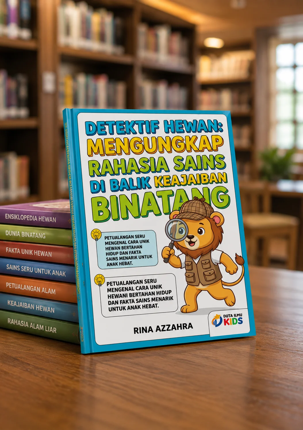 DETEKTIF HEWAN: MENGUNGKAP RAHASIA SAINS DI BALIK KEAJAIBAN BINATANG - Petualangan seru mengenal cara unik hewan bertahan hidup dan fakta sains menarik untuk anak hebat preview 3