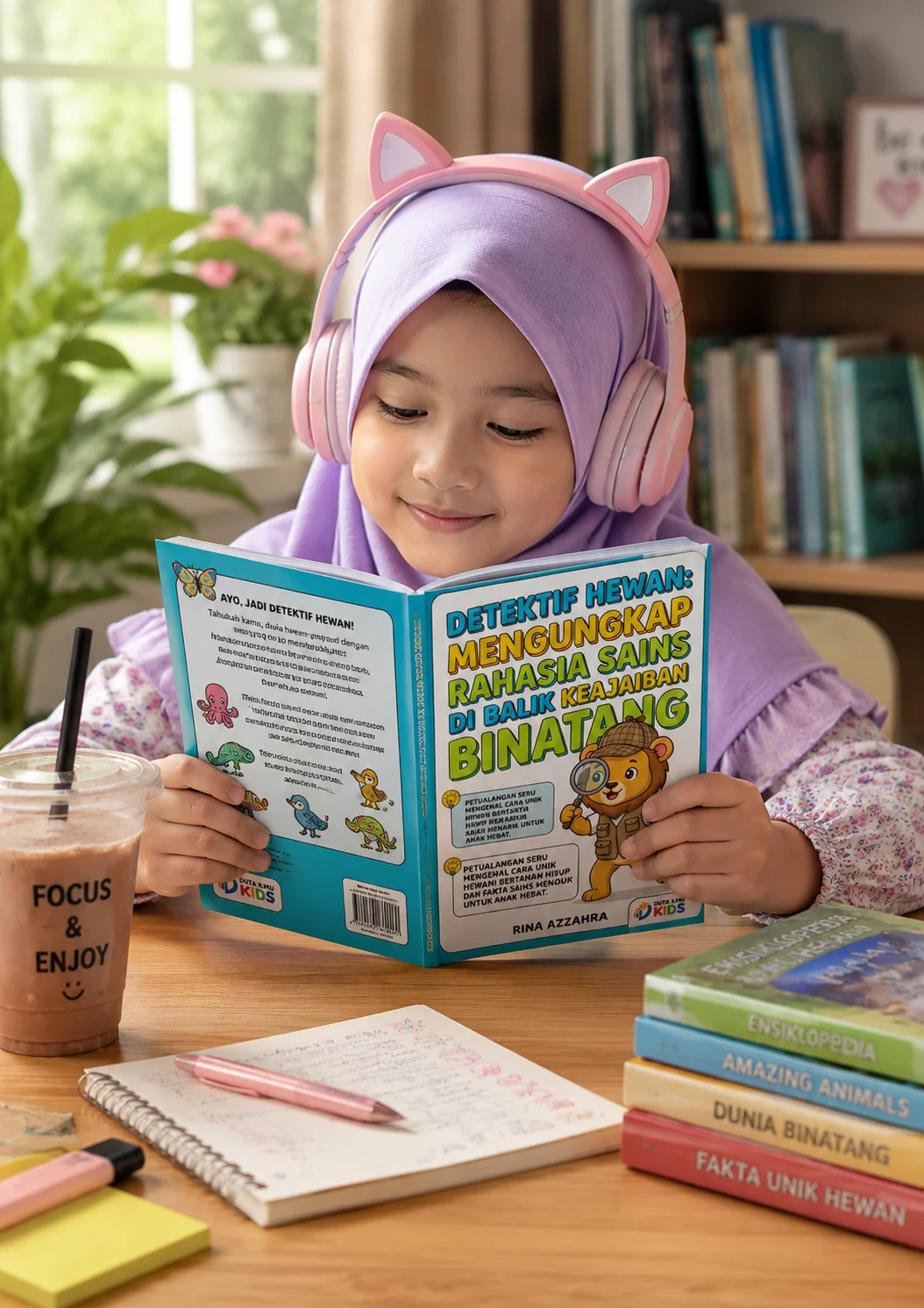 DETEKTIF HEWAN: MENGUNGKAP RAHASIA SAINS DI BALIK KEAJAIBAN BINATANG - Petualangan seru mengenal cara unik hewan bertahan hidup dan fakta sains menarik untuk anak hebat preview 4