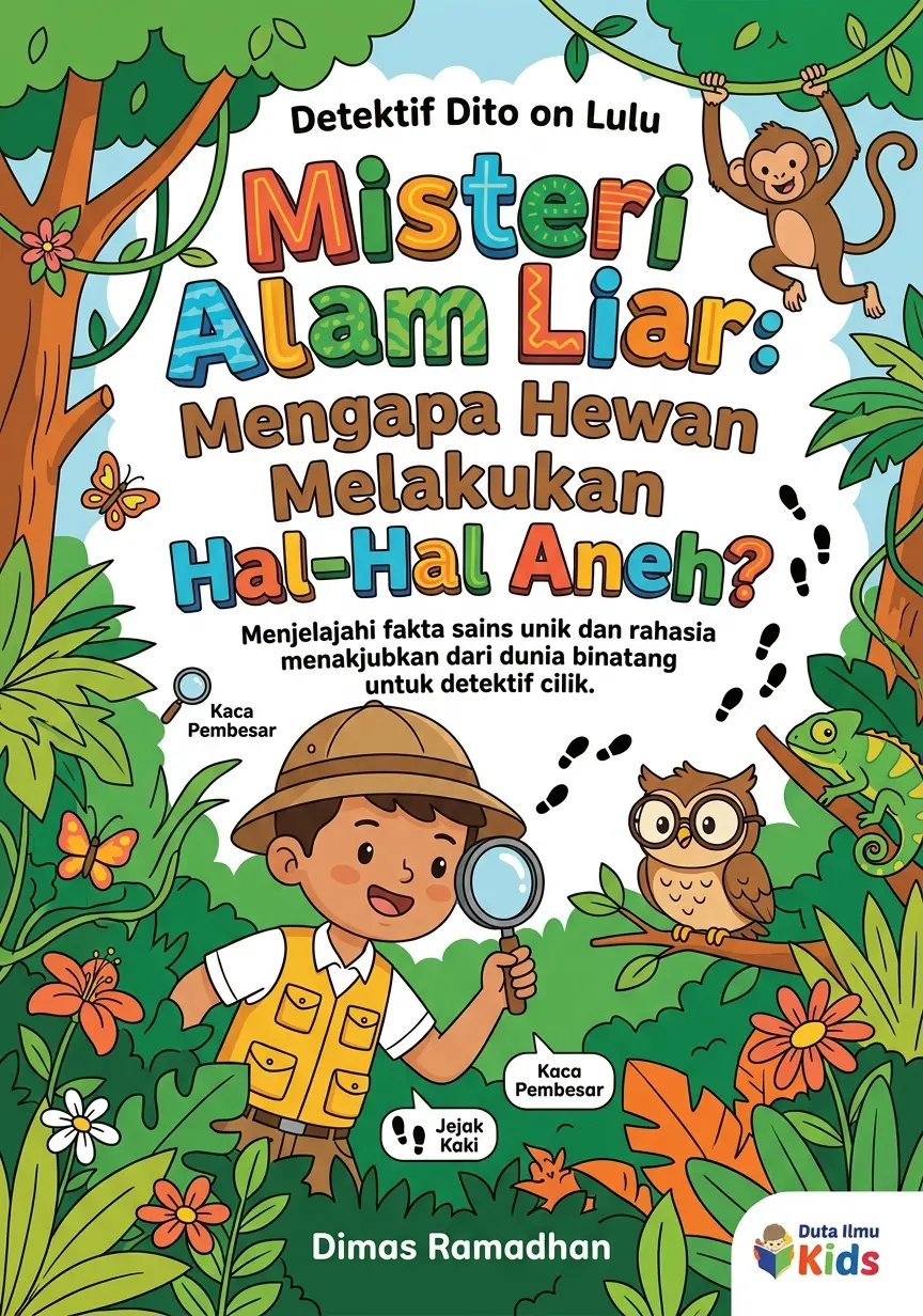 MISTERI ALAM LIAR: MENGAPA HEWAN MELAKUKAN HAL-HAL ANEH? - Menjelajahi fakta sains unik dan rahasia menakjubkan dari dunia binatang untuk detektif cilik