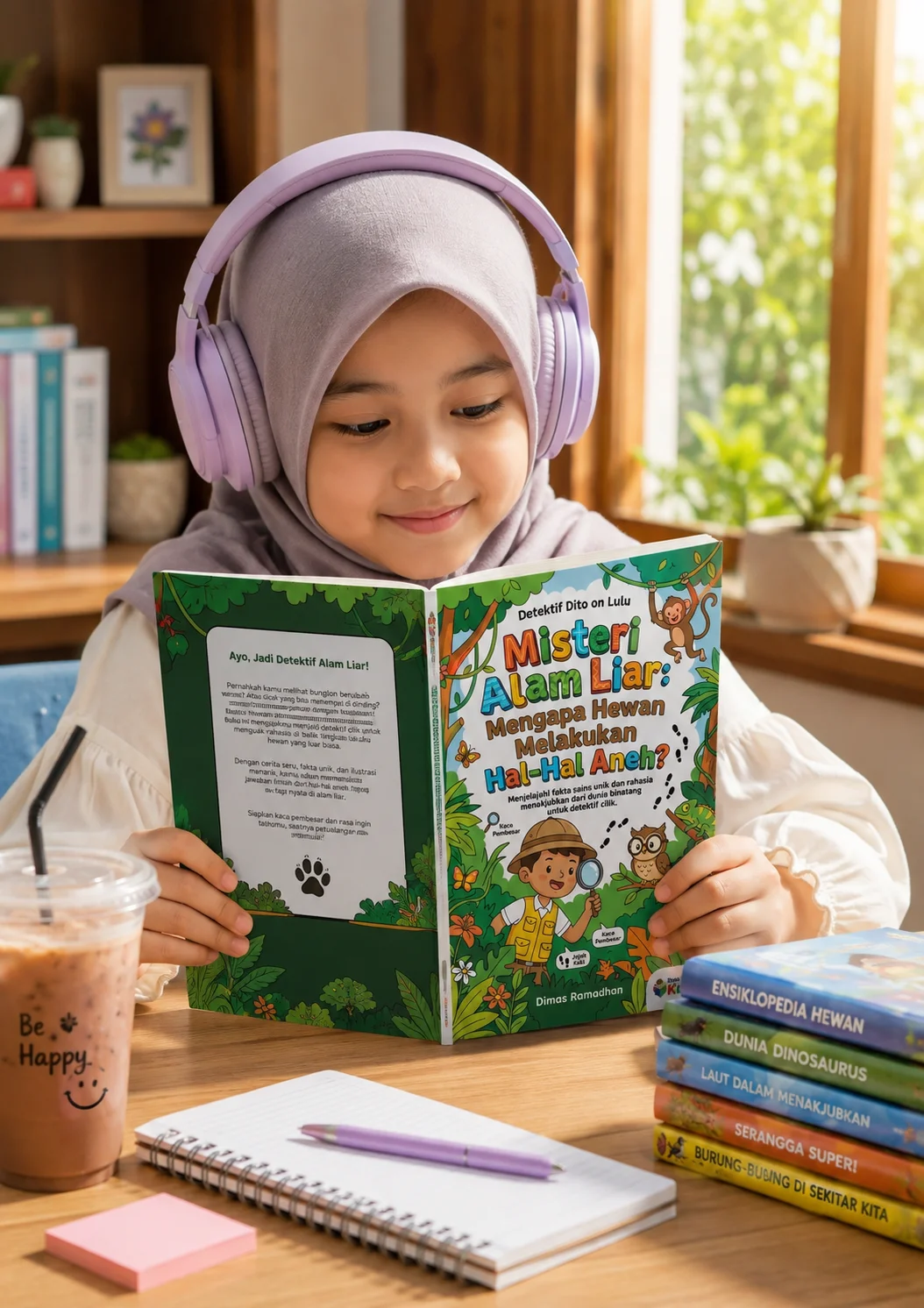 MISTERI ALAM LIAR: MENGAPA HEWAN MELAKUKAN HAL-HAL ANEH? - Menjelajahi fakta sains unik dan rahasia menakjubkan dari dunia binatang untuk detektif cilik preview 4