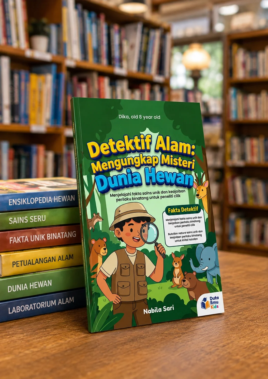 DETEKTIF ALAM: MENGUNGKAP MISTERI DUNIA HEWAN - Menjelajahi fakta sains unik dan keajaiban perilaku binatang untuk peneliti cilik preview 3