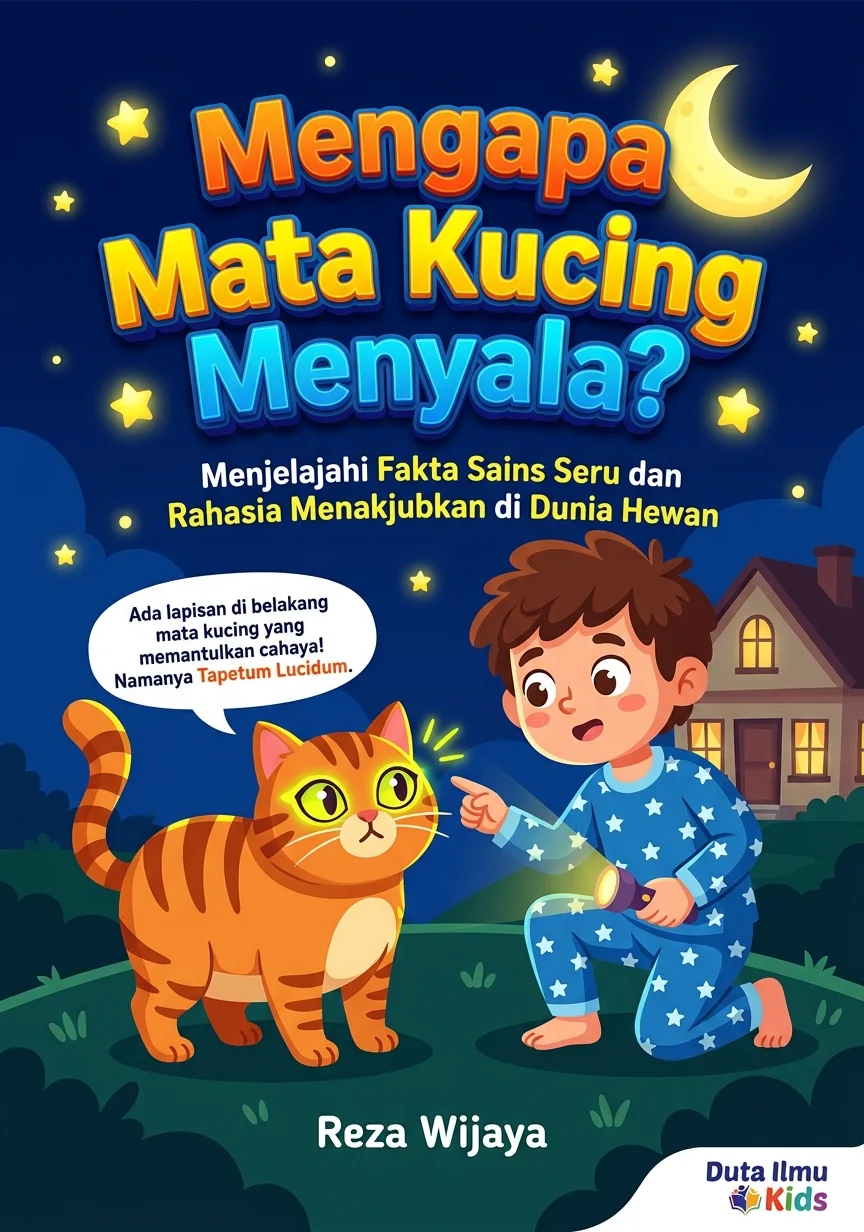 MENGAPA MATA KUCING MENYALA? - Menjelajahi Fakta Sains Seru dan Rahasia Menakjubkan di Dunia Hewan