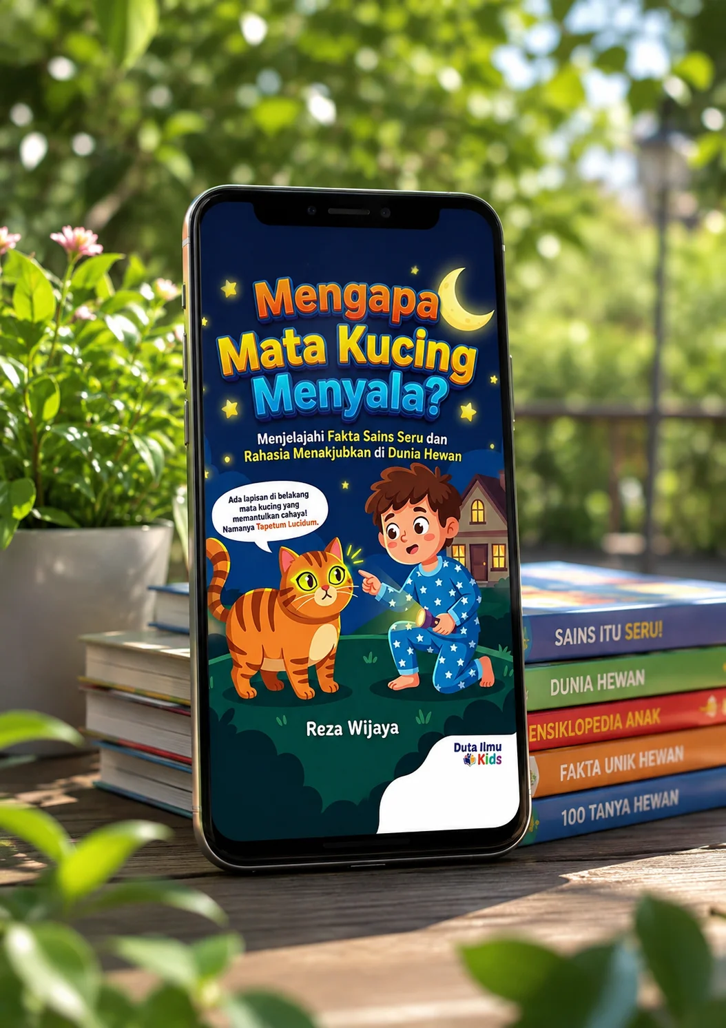 MENGAPA MATA KUCING MENYALA? - Menjelajahi Fakta Sains Seru dan Rahasia Menakjubkan di Dunia Hewan preview 5