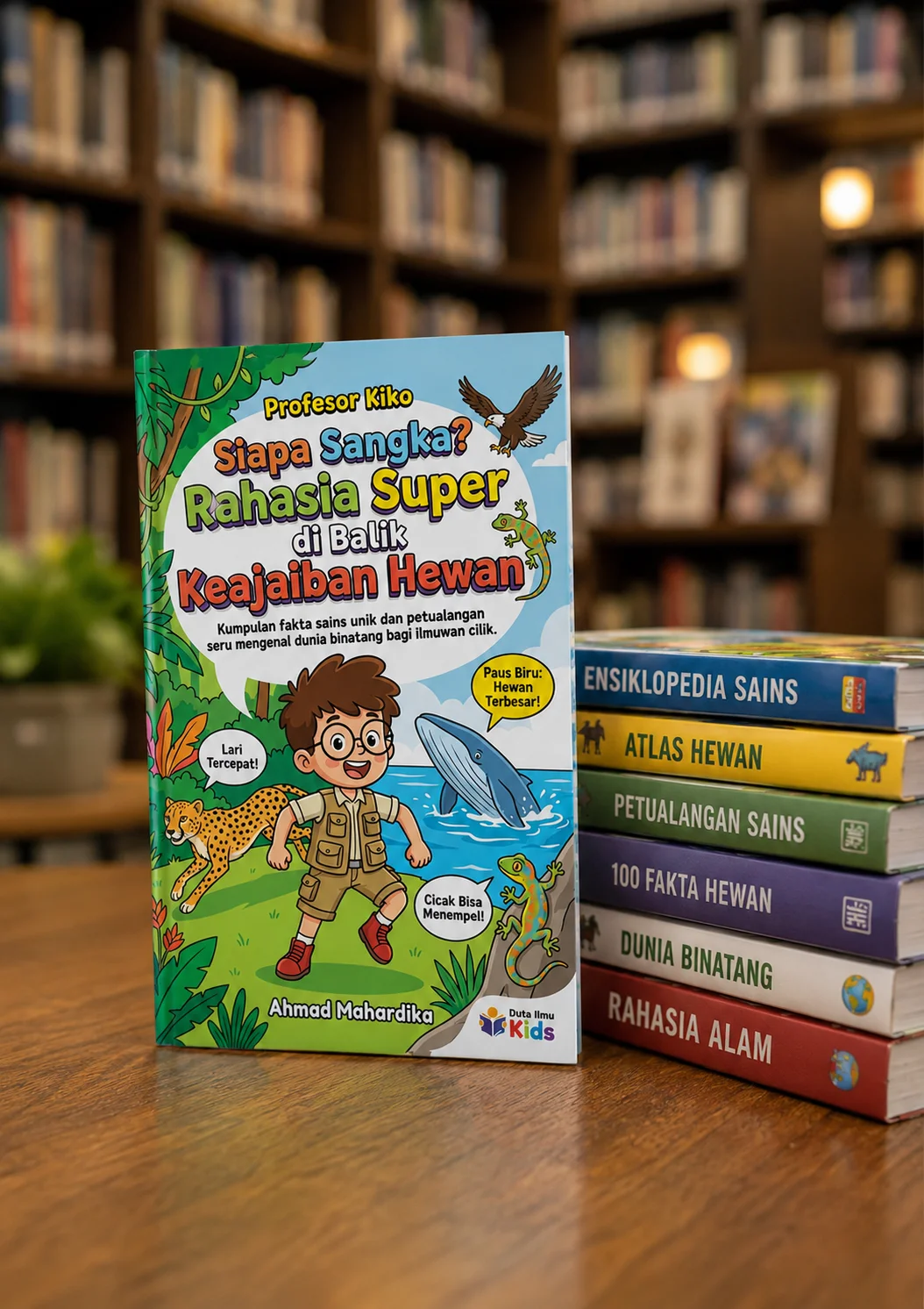 SIAPA SANGKA? RAHASIA SUPER DI BALIK KEAJAIBAN HEWAN - Kumpulan fakta sains unik dan petualangan seru mengenal dunia binatang bagi ilmuwan cilik preview 3