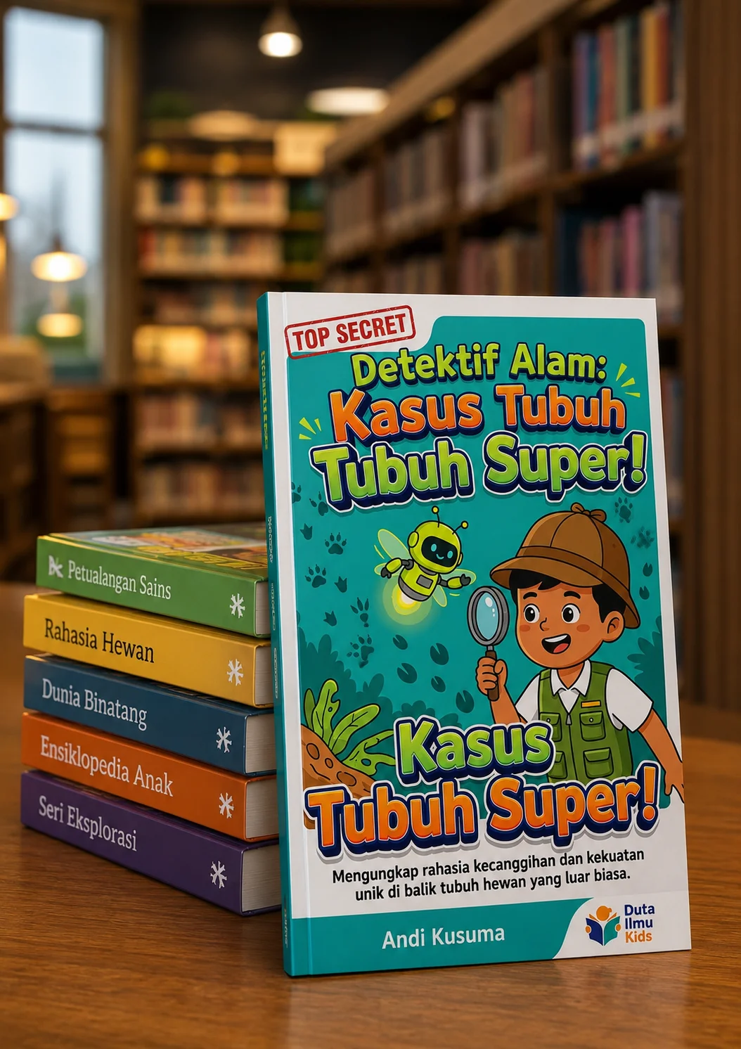 DETEKTIF ALAM: KASUS TUBUH SUPER! - Mengungkap rahasia kecanggihan dan kekuatan unik di balik tubuh hewan yang luar biasa preview 3