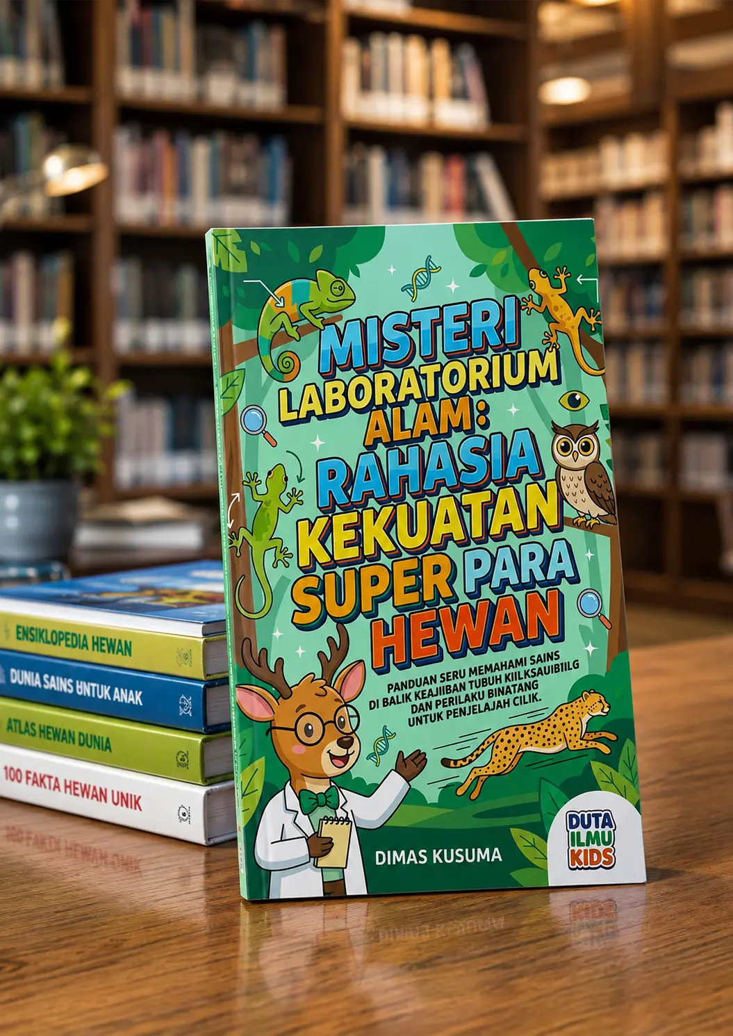 MISTERI LABORATORIUM ALAM: RAHASIA KEKUATAN SUPER PARA HEWAN - Panduan seru memahami sains di balik keajaiban tubuh dan perilaku binatang untuk penjelajah cilik preview 3