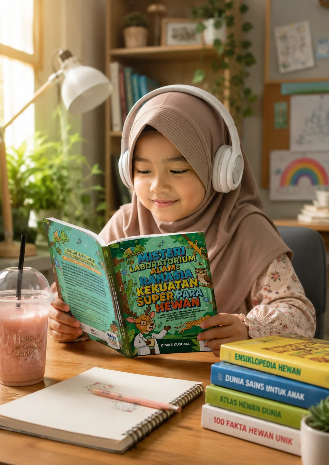 MISTERI LABORATORIUM ALAM: RAHASIA KEKUATAN SUPER PARA HEWAN - Panduan seru memahami sains di balik keajaiban tubuh dan perilaku binatang untuk penjelajah cilik preview 4