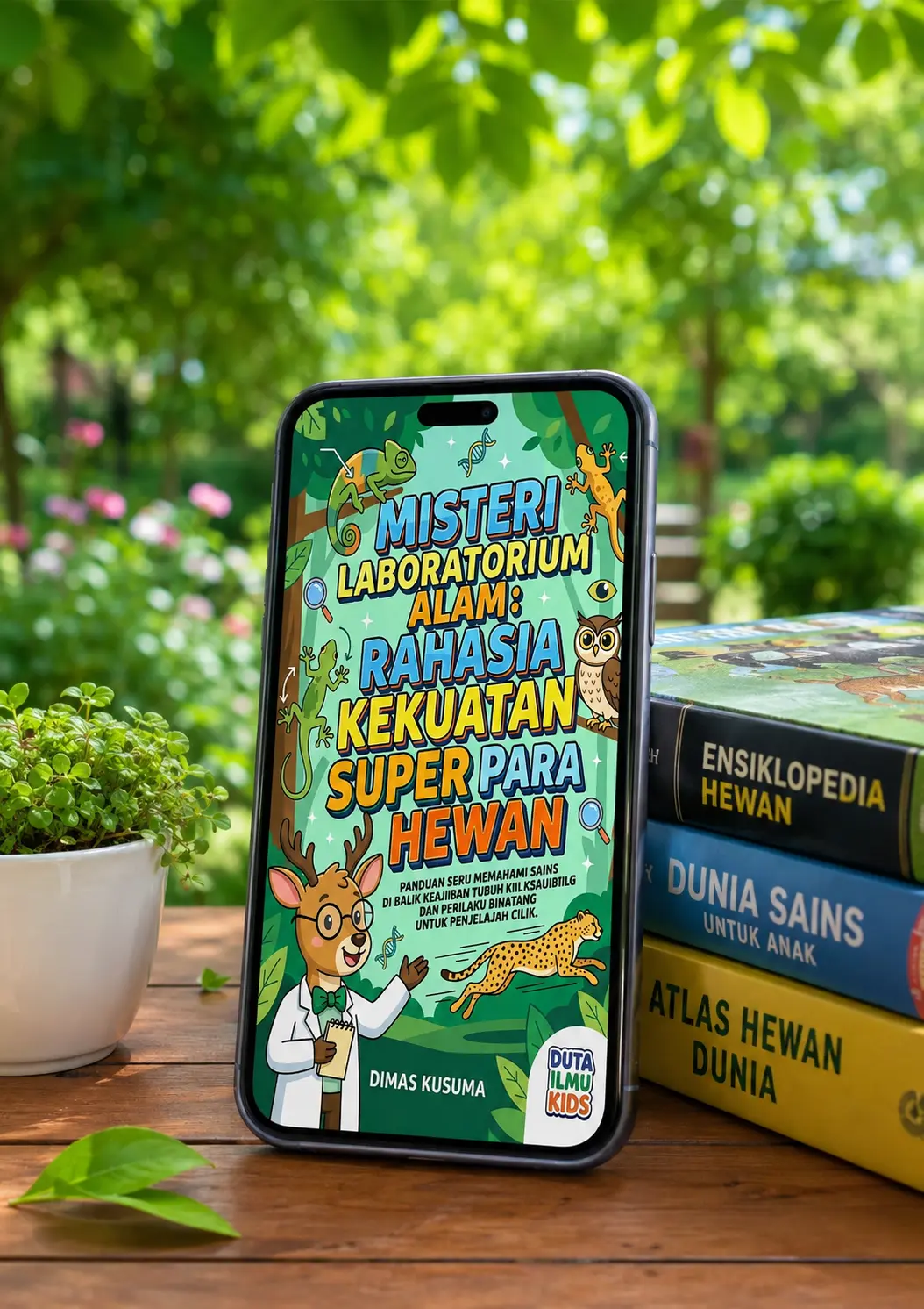 MISTERI LABORATORIUM ALAM: RAHASIA KEKUATAN SUPER PARA HEWAN - Panduan seru memahami sains di balik keajaiban tubuh dan perilaku binatang untuk penjelajah cilik preview 5