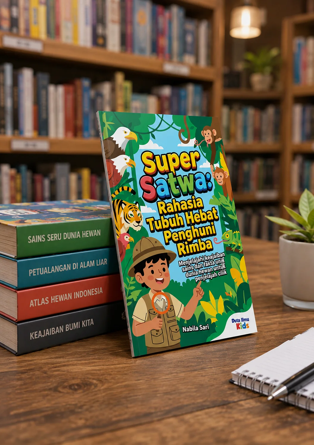 SUPER SATWA: RAHASIA TUBUH HEBAT PENGHUNI RIMBA - Menjelajahi keajaiban sains dan fakta unik dunia hewan untuk penjelajah cilik preview 3