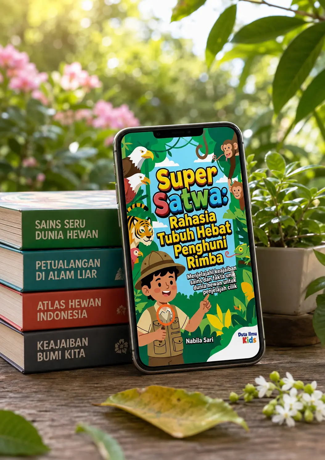 SUPER SATWA: RAHASIA TUBUH HEBAT PENGHUNI RIMBA - Menjelajahi keajaiban sains dan fakta unik dunia hewan untuk penjelajah cilik preview 5