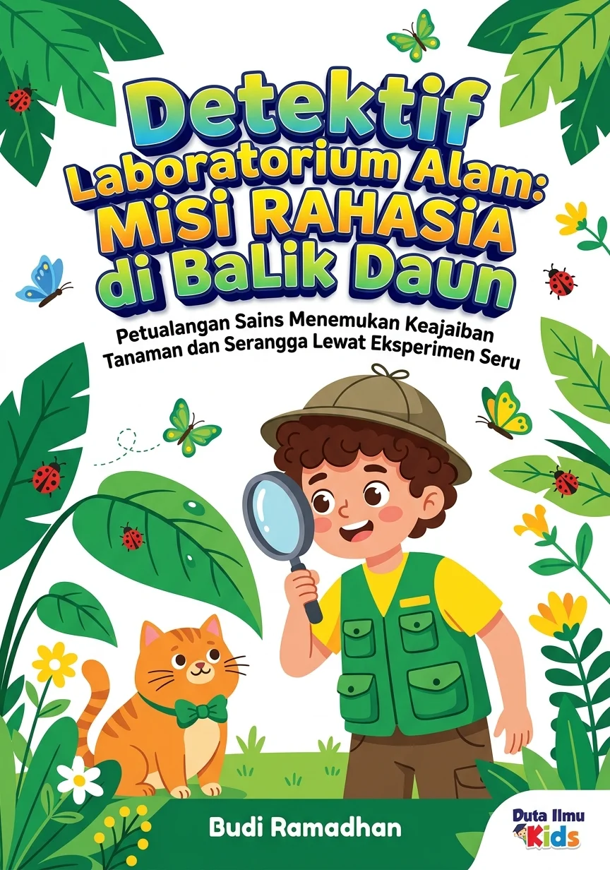 DETEKTIF LABORATORIUM ALAM: MISI RAHASIA DI BALIK DAUN - Petualangan Sains Menemukan Keajaiban Tanaman dan Serangga Lewat Eksperimen Seru