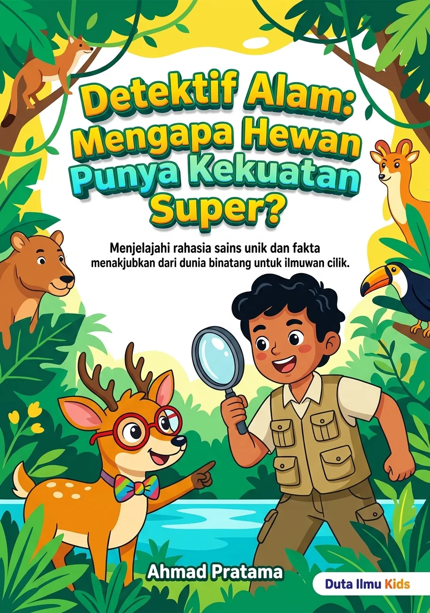 DETEKTIF ALAM: MENGAPA HEWAN PUNYA KEKUATAN SUPER? - Menjelajahi rahasia sains unik dan fakta menakjubkan dari dunia binatang untuk ilmuwan cilik