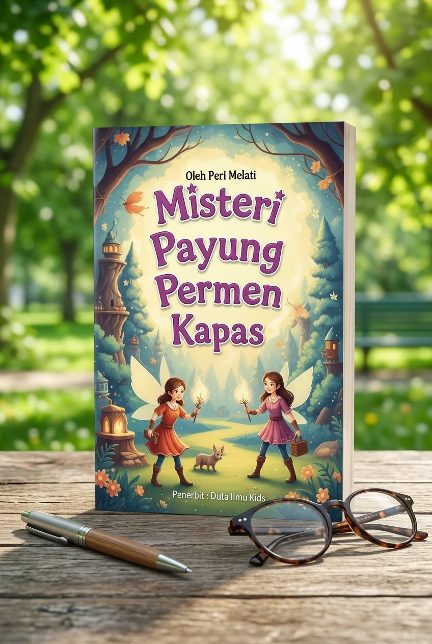 MISTERI PAYUNG PERMEN KAPAS-Saat Gajah Kecil Menangkap Hujan Rasa Stroberi preview 3