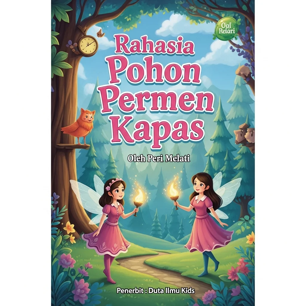 RAHASIA POHON PERMEN KAPAS-Petualangan Kelinci Kecil Mengejar Awan Rasa Stroberi