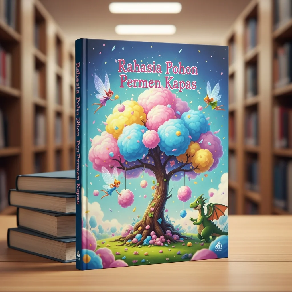 RAHASIA POHON PERMEN KAPAS-Petualangan Kelinci Kecil Mengejar Awan Rasa Stroberi preview 4