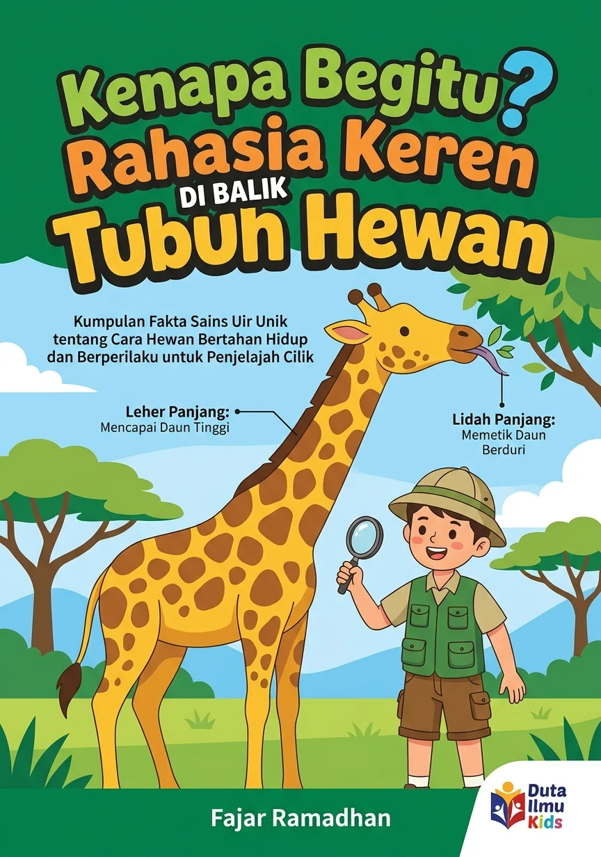 KENAPA BEGITU? RAHASIA KEREN DI BALIK TUBUH HEWAN - Kumpulan Fakta Sains Unik tentang Cara Hewan Bertahan Hidup dan Berperilaku untuk Penjelajah Cilik