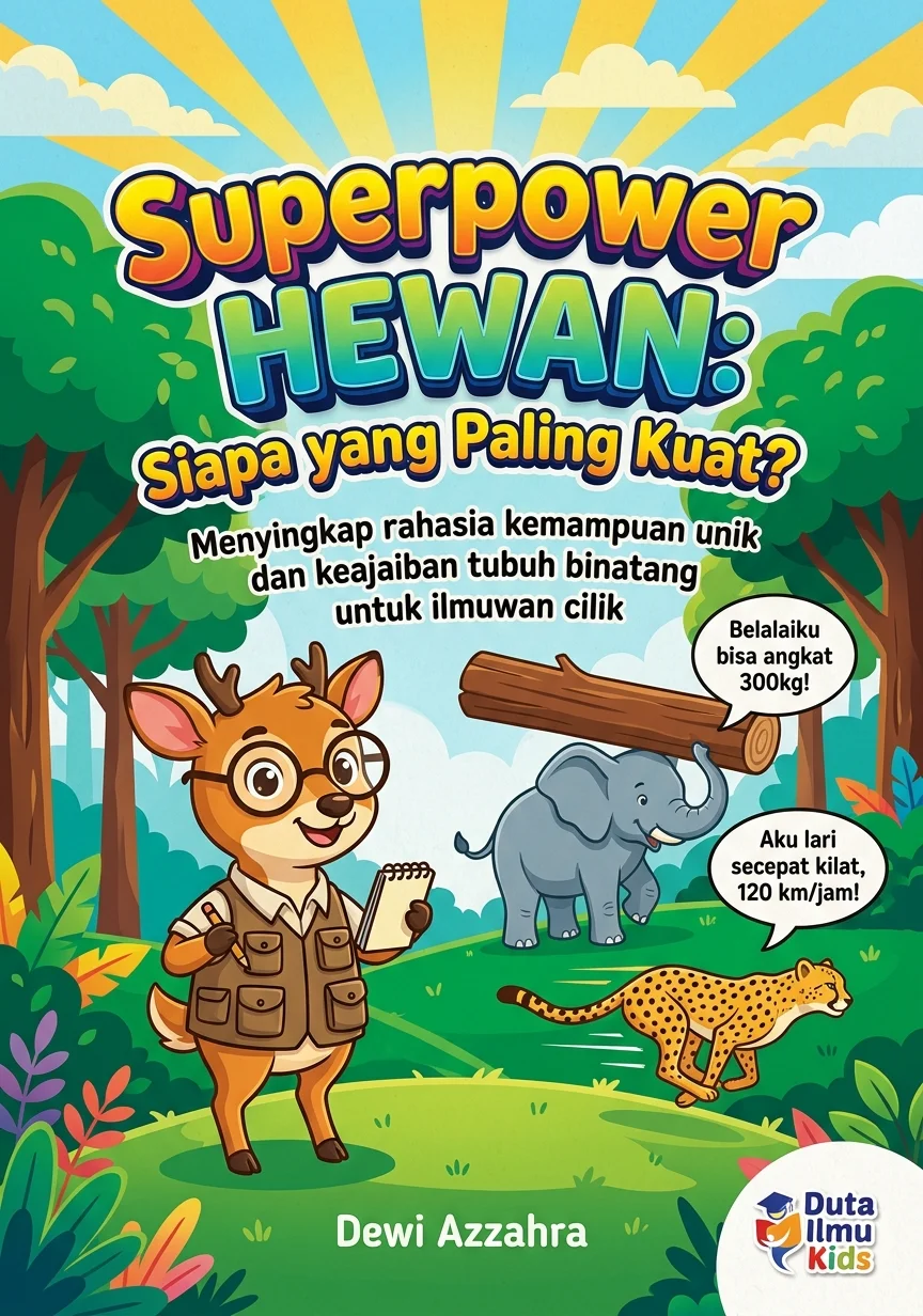 SUPERPOWER HEWAN: SIAPA YANG PALING KUAT? - Menyingkap rahasia kemampuan unik dan keajaiban tubuh binatang untuk ilmuwan cilik