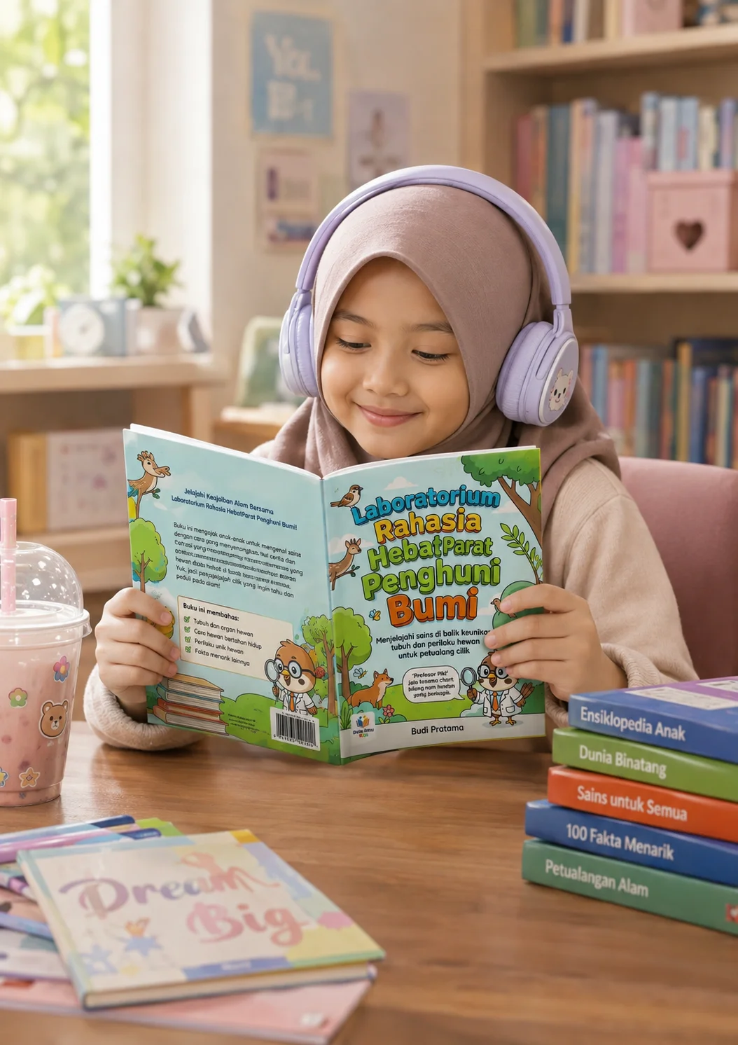 LABORATORIUM ALAM: RAHASIA HEBAT PARA PENGHUNI BUMI - Menjelajahi sains di balik keunikan tubuh dan perilaku hewan untuk petualang cilik preview 4