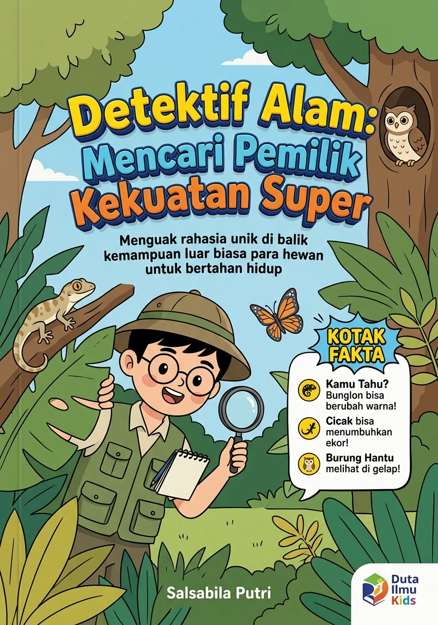 DETEKTIF ALAM: MENCARI PEMILIK KEKUATAN SUPER - Menguak rahasia unik di balik kemampuan luar biasa para hewan untuk bertahan hidup