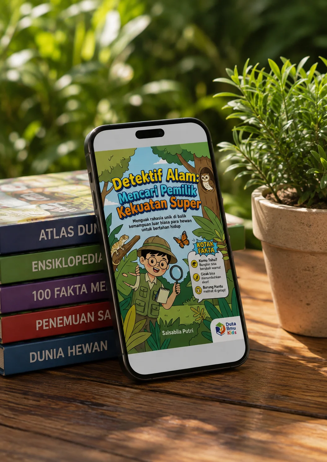 DETEKTIF ALAM: MENCARI PEMILIK KEKUATAN SUPER - Menguak rahasia unik di balik kemampuan luar biasa para hewan untuk bertahan hidup preview 5