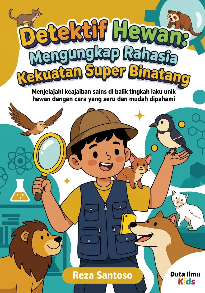 DETEKTIF HEWAN: MENGUNGKAP RAHASIA KEKUATAN SUPER BINATANG - Menjelajahi keajaiban sains di balik tingkah laku unik hewan dengan cara yang seru dan mudah dipahami