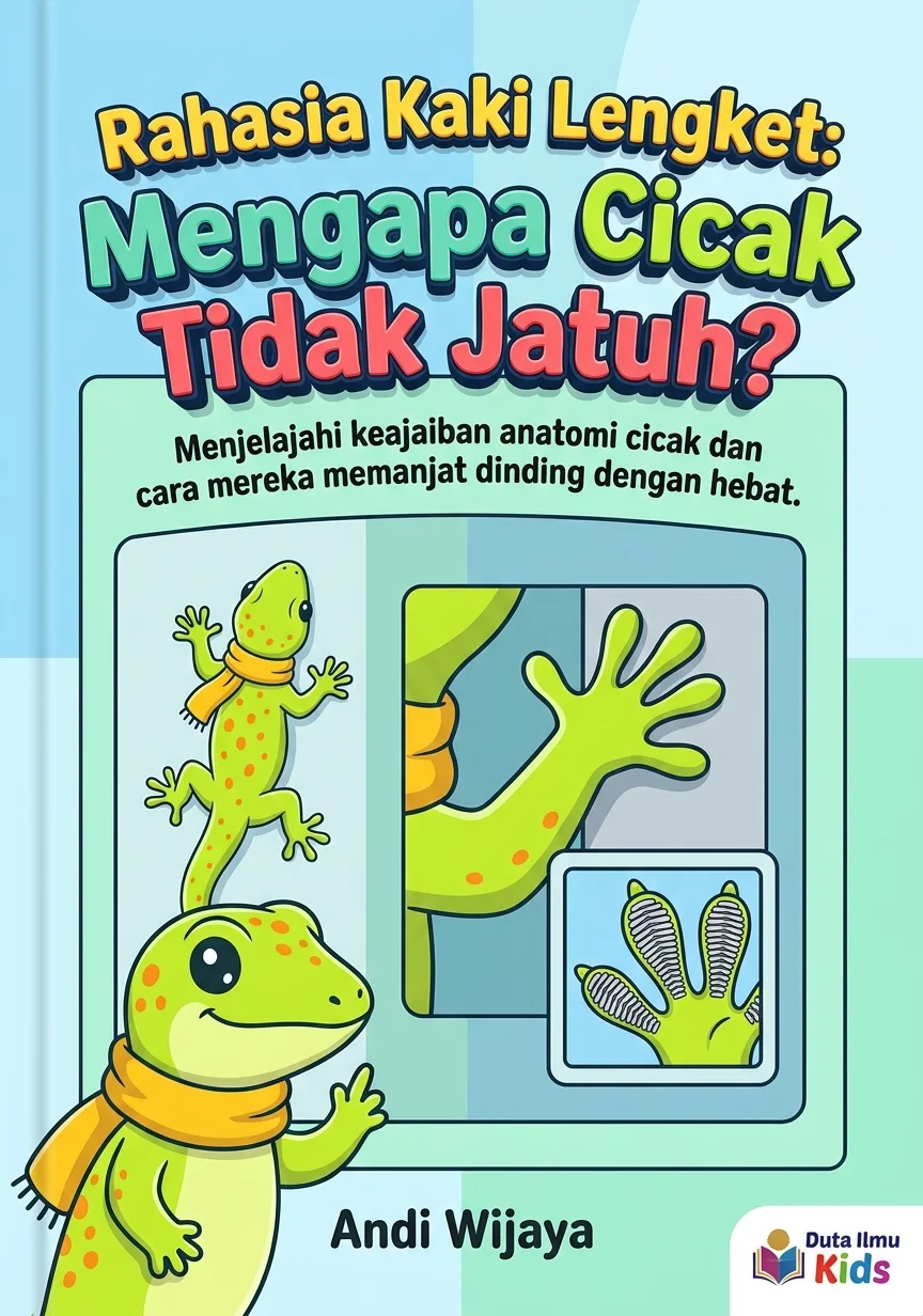 RAHASIA KAKI LENGKET: MENGAPA CICAK TIDAK JATUH? - Menjelajahi keajaiban anatomi cicak dan cara mereka memanjat dinding dengan hebat