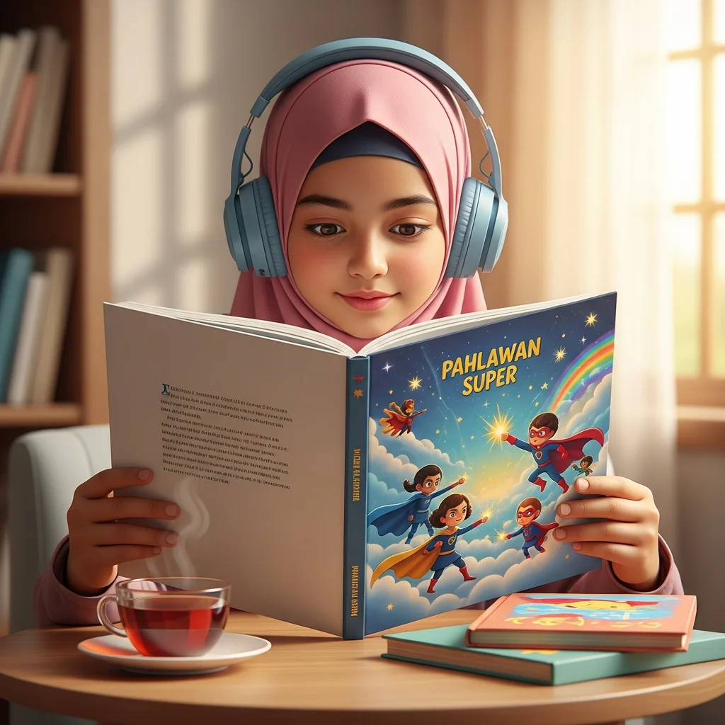 SEPATU AJAIB KILAT PELANGI-Aksi Seru Pahlawan Cilik Menjaga Kota Permen Kapas preview 2