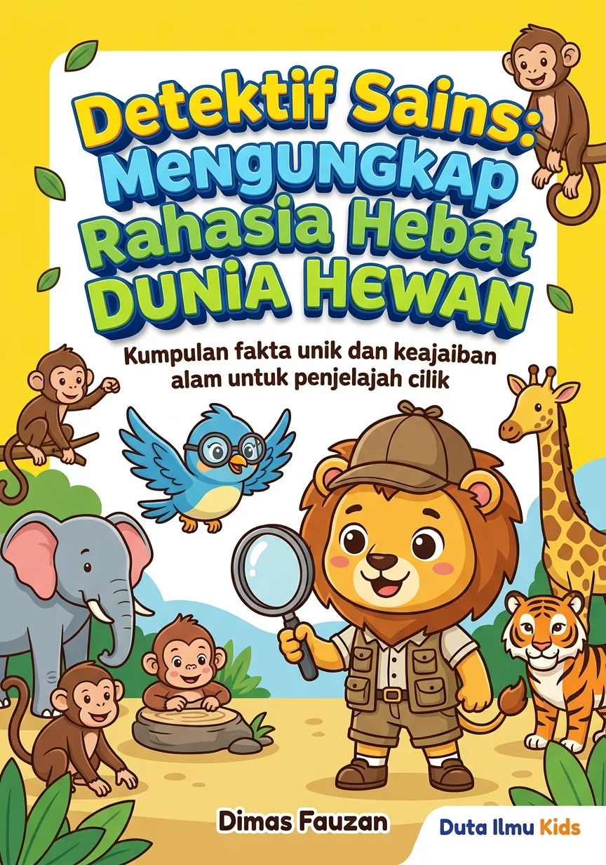 DETEKTIF SAINS: MENGUNGKAP RAHASIA HEBAT DUNIA HEWAN - Kumpulan fakta unik dan keajaiban alam untuk penjelajah cilik