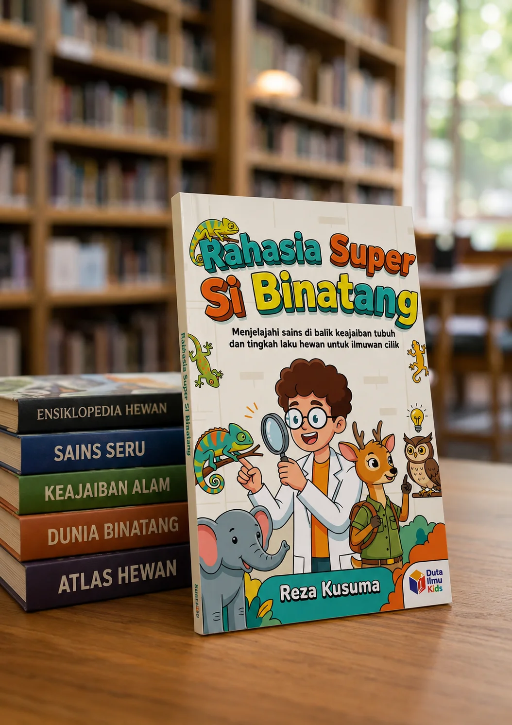 RAHASIA SUPER SI BINATANG - Menjelajahi sains di balik keajaiban tubuh dan tingkah laku hewan untuk ilmuwan cilik preview 3