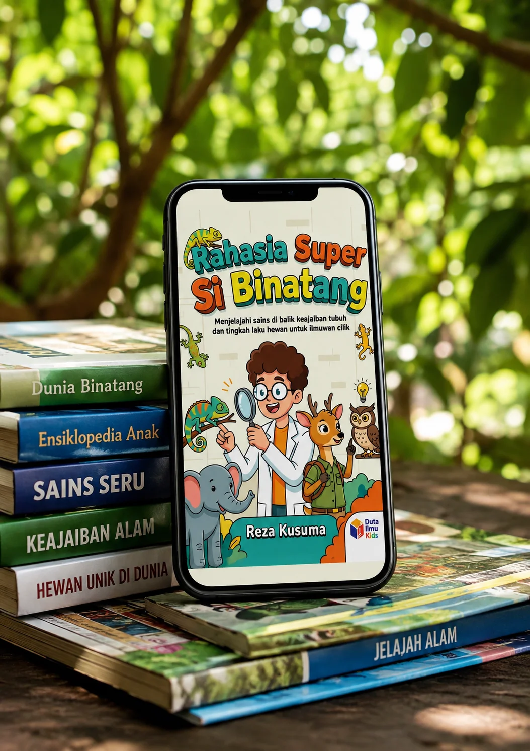 RAHASIA SUPER SI BINATANG - Menjelajahi sains di balik keajaiban tubuh dan tingkah laku hewan untuk ilmuwan cilik preview 5