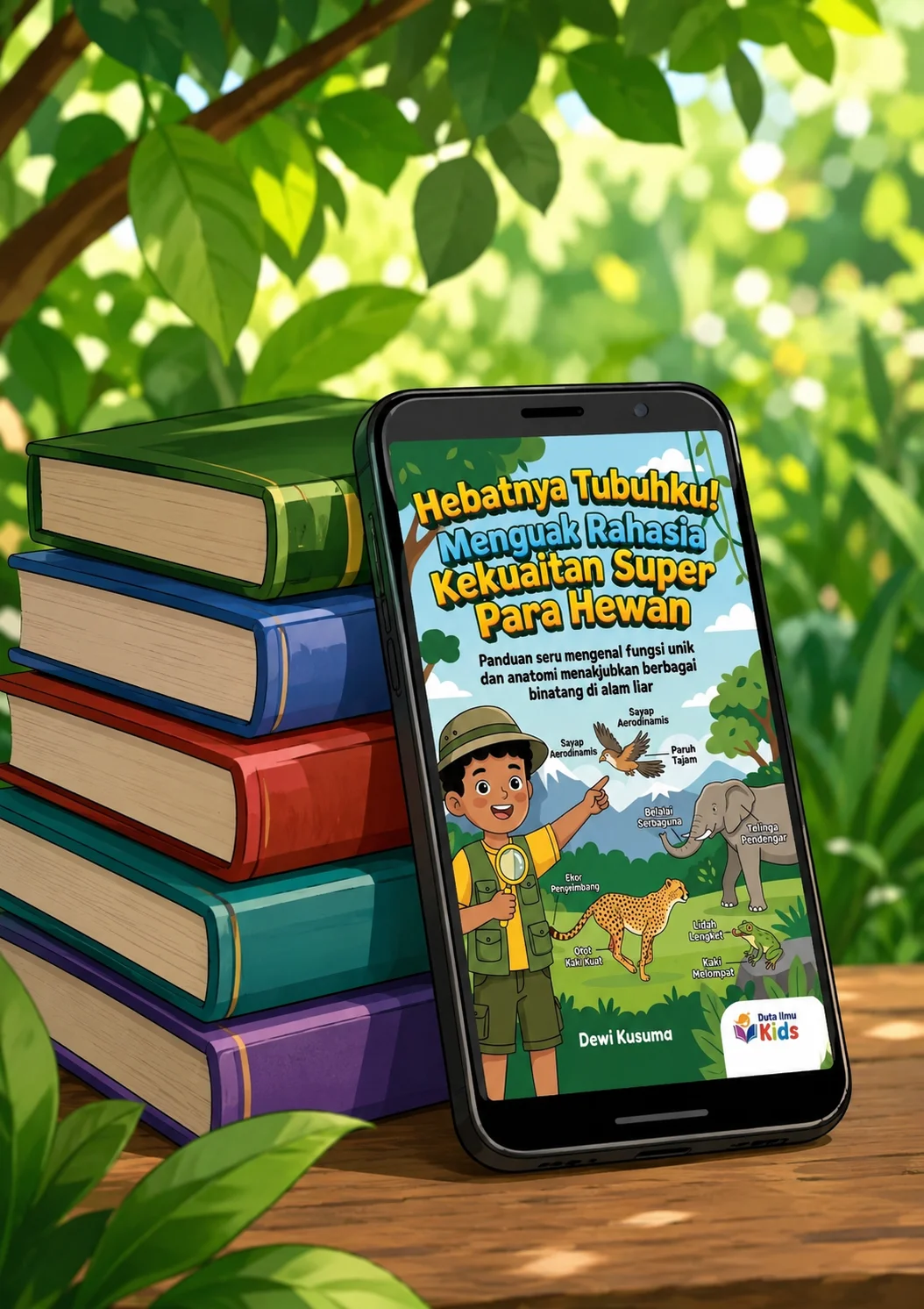 HEBATNYA TUBUHKU! MENGUAK RAHASIA KEKUATAN SUPER PARA HEWAN - Panduan seru mengenal fungsi unik dan anatomi menakjubkan berbagai binatang di alam liar preview 5