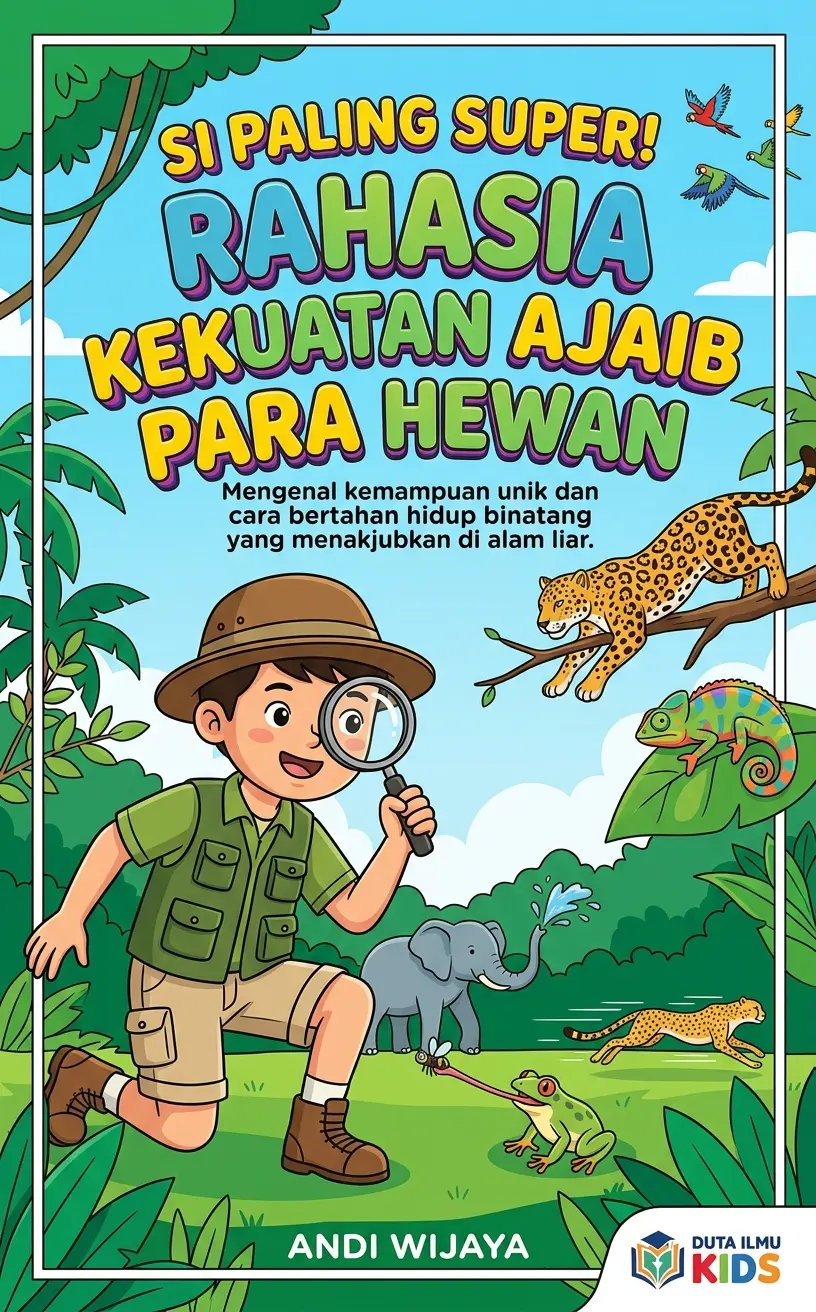 SI PALING SUPER! RAHASIA KEKUATAN AJAIB PARA HEWAN - Mengenal kemampuan unik dan cara bertahan hidup binatang yang menakjubkan di alam liar.