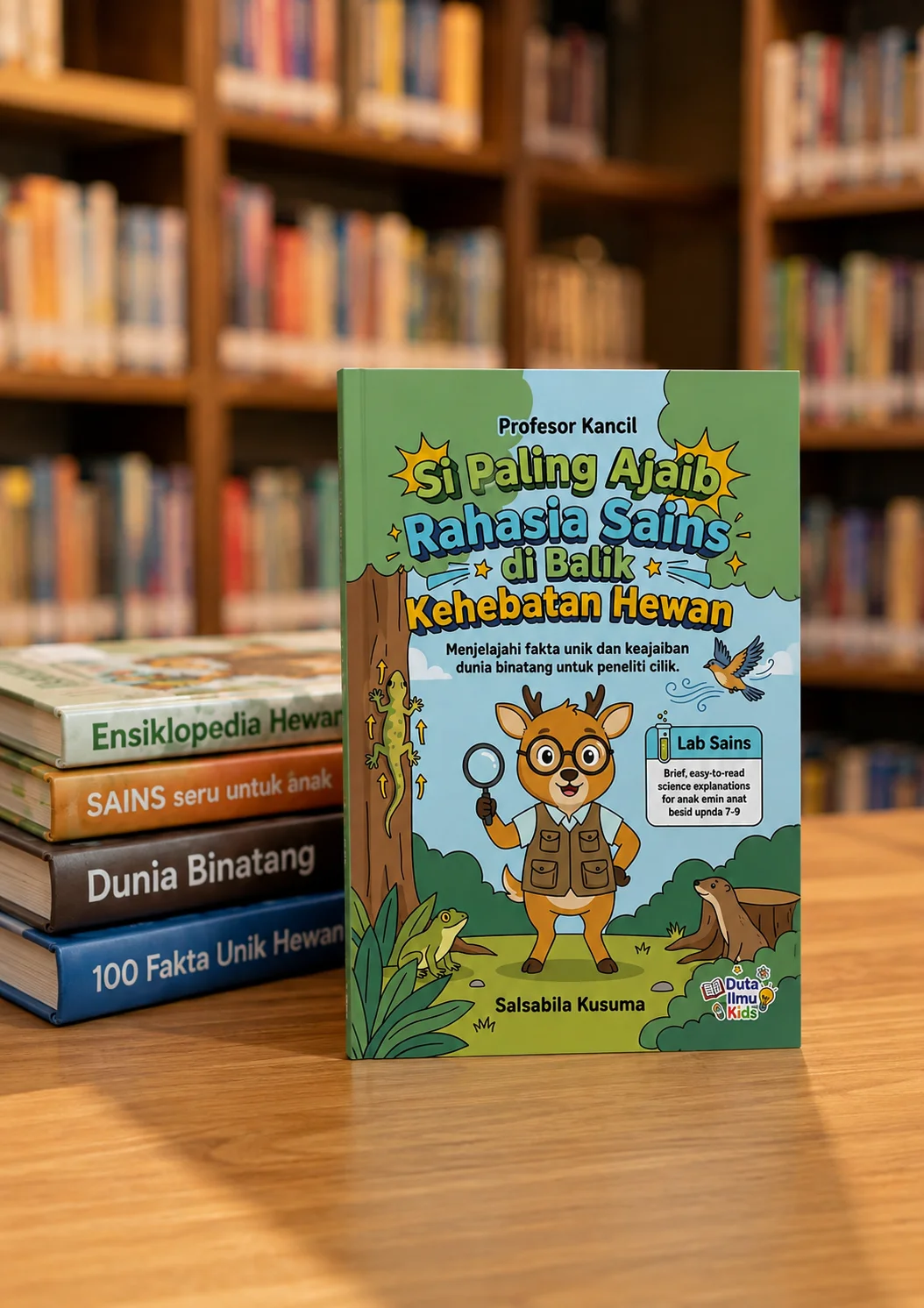 SI PALING AJAIB: RAHASIA SAINS DI BALIK KEHEBATAN HEWAN - Menjelajahi fakta unik dan keajaiban dunia binatang untuk peneliti cilik preview 3