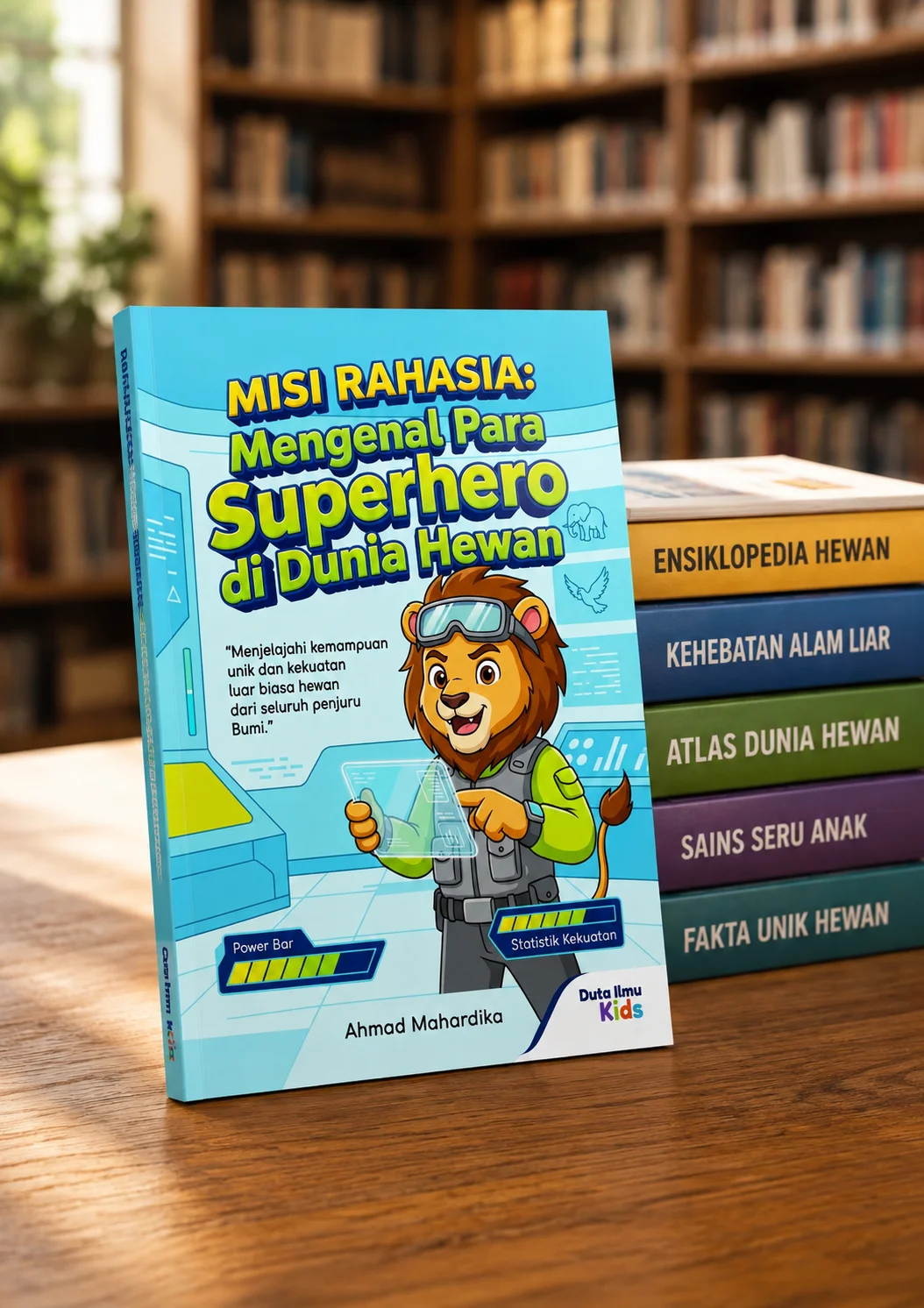 MISI RAHASIA: MENGENAL PARA SUPERHERO DI DUNIA HEWAN - Menjelajahi kemampuan unik dan kekuatan luar biasa hewan dari seluruh penjuru Bumi preview 3
