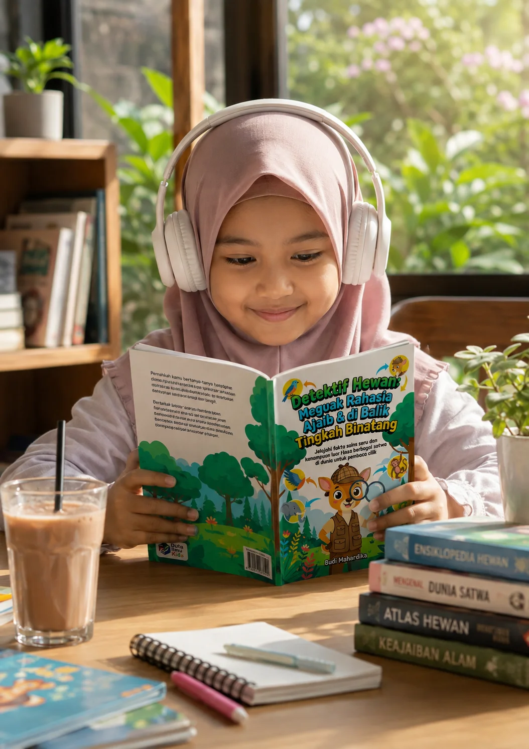 DETEKTIF HEWAN: MENGUAK RAHASIA AJAIB DI BALIK TINGKAH BINATANG - Jelajahi fakta sains seru dan kemampuan luar biasa berbagai satwa di dunia untuk pembaca cilik preview 4